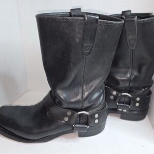 Men's 10.5 Leather Motorcycle Harness Boots